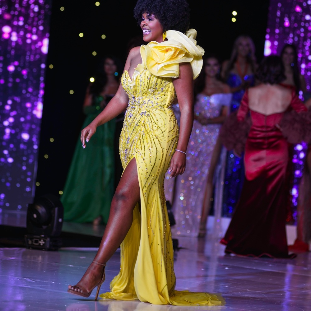 Jonathan Kayne Yellow Gown